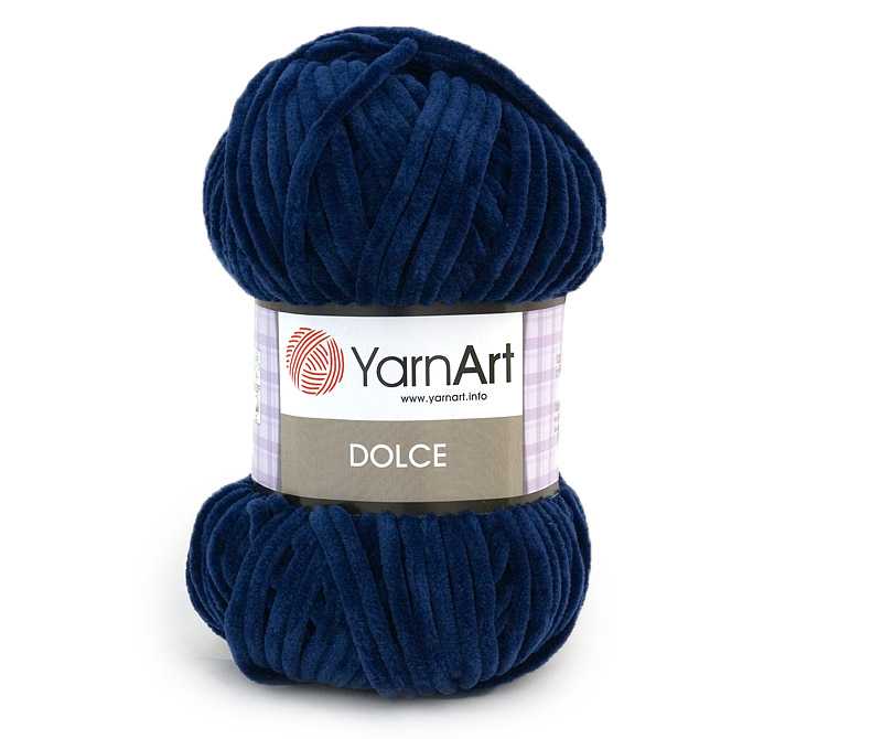 

Пряжа YarnArt 7729495 Dolce 756 темно-синий, Dolce