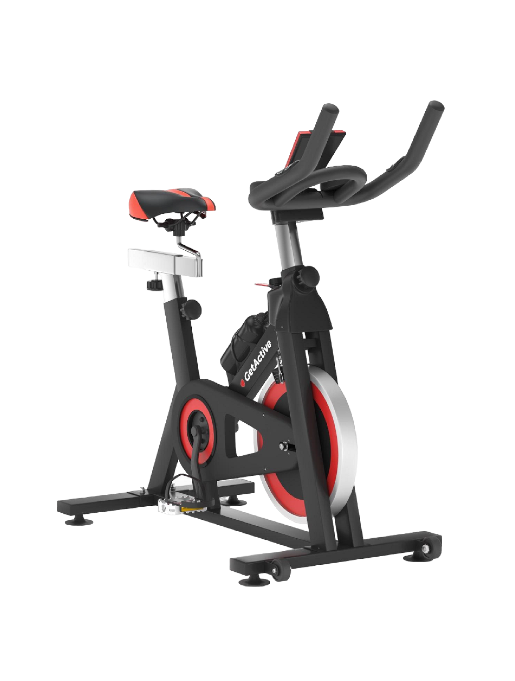 Велотренажер GetActive Wheel ES-703 13kg для спорта дома, для ног, кардио, до 125 кг