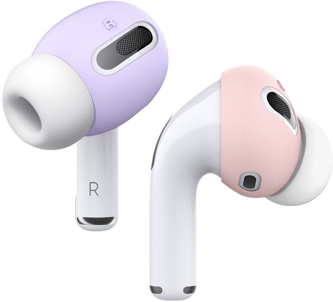 Чехол Elago Ear Tips для AirPods Pro Pink/Lavender