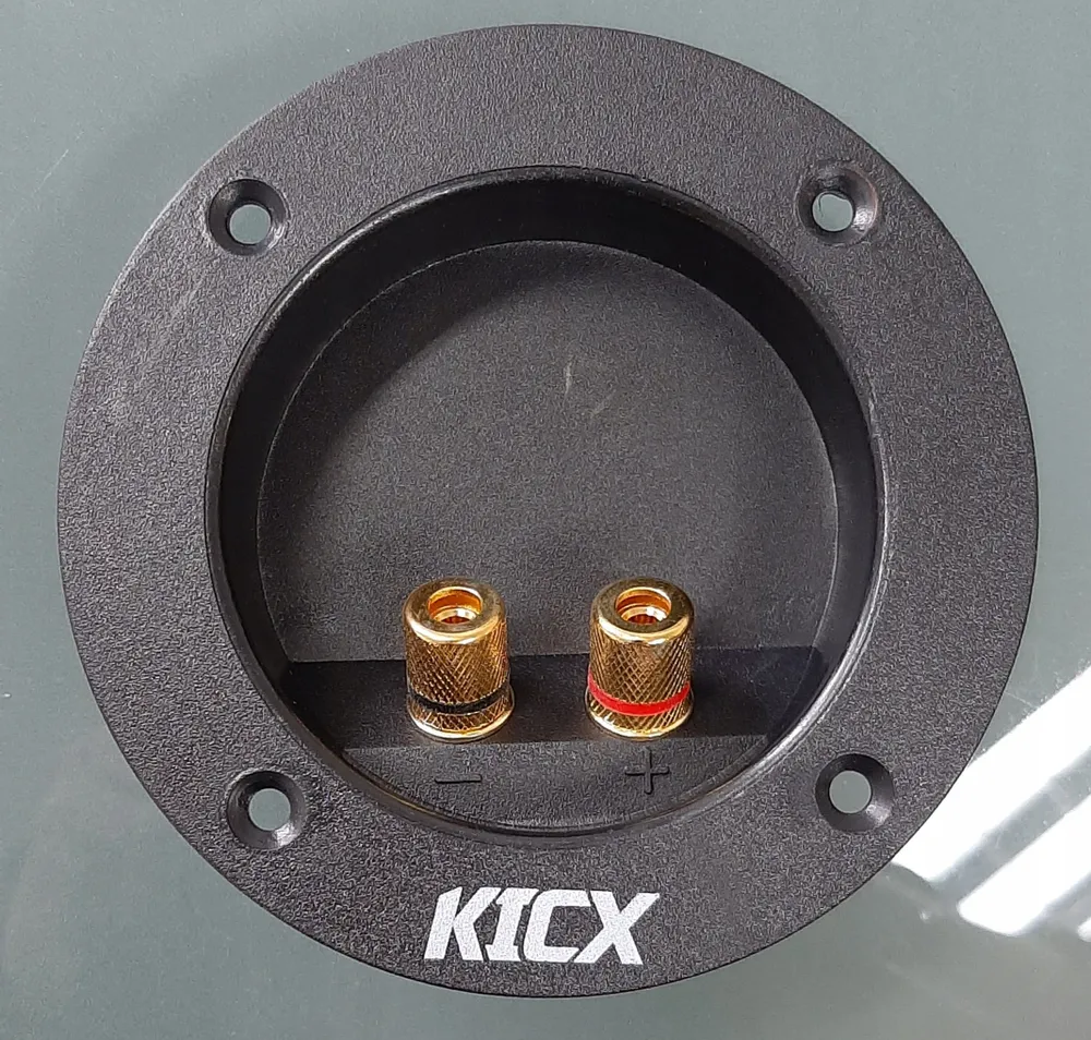 

Терминал для корпуса сабвуфера KICX TC-0107, Черный, TC-0107