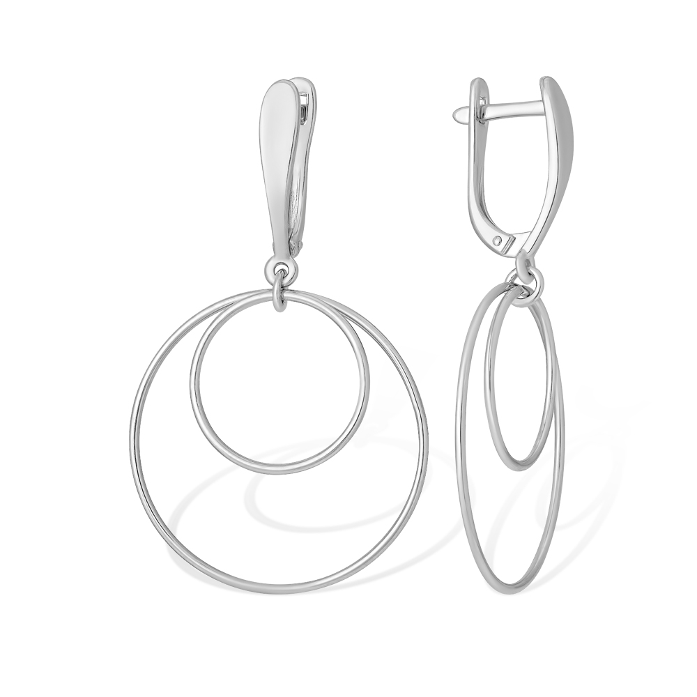 

Серьги из серебра Яхонт Ювелирный 214887, 214887