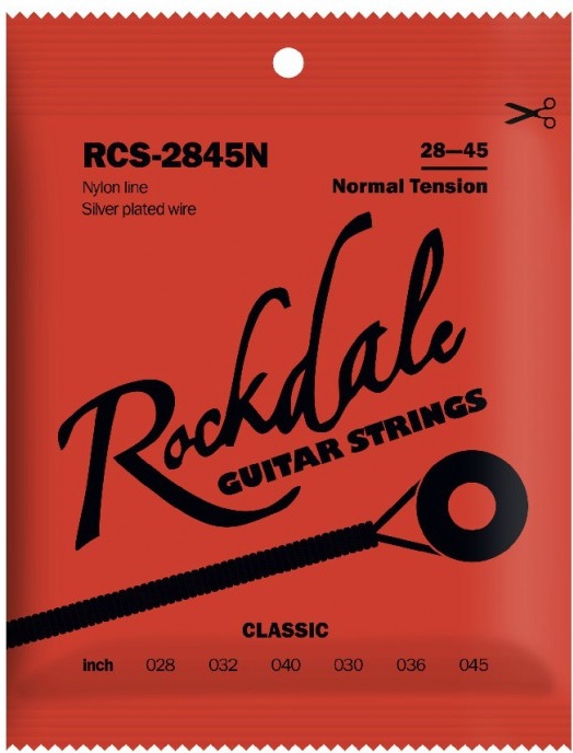 Струны для классической гитары ROCKDALE RCS-2845N 28-45