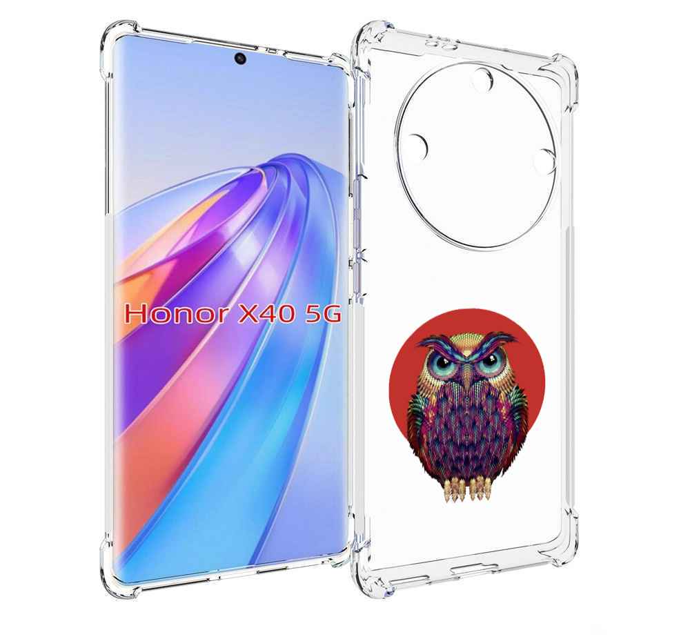 

Чехол MyPads Сова 3 для Honor X40, Прозрачный, Tocco