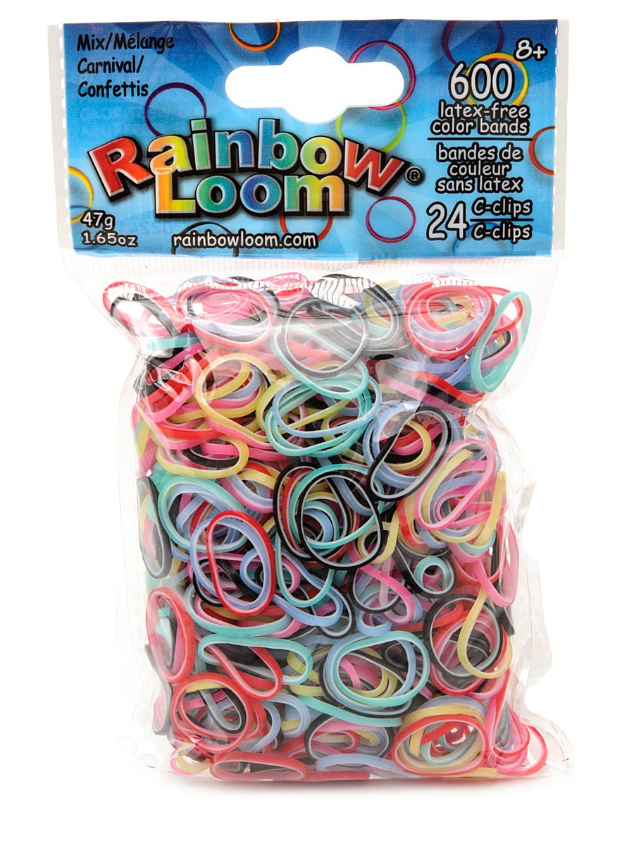 фото Резинки rainbow loom карнавал микс carnival mix