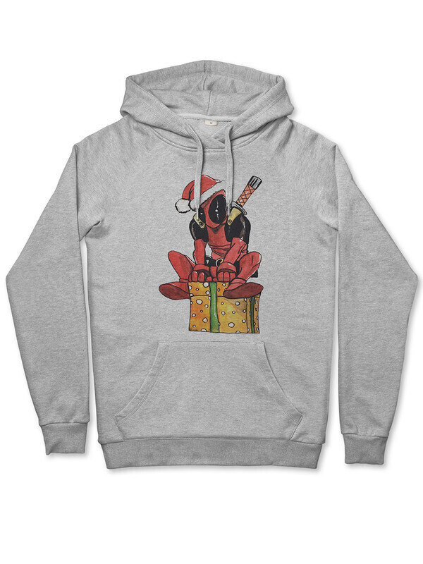 

Худи мужское Dream Shirts NOV-300042-hud серое 42 RU, NOV-300042-hud