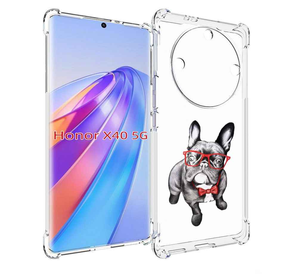 

Чехол MyPads Стильняга для Honor X40, Прозрачный, Tocco