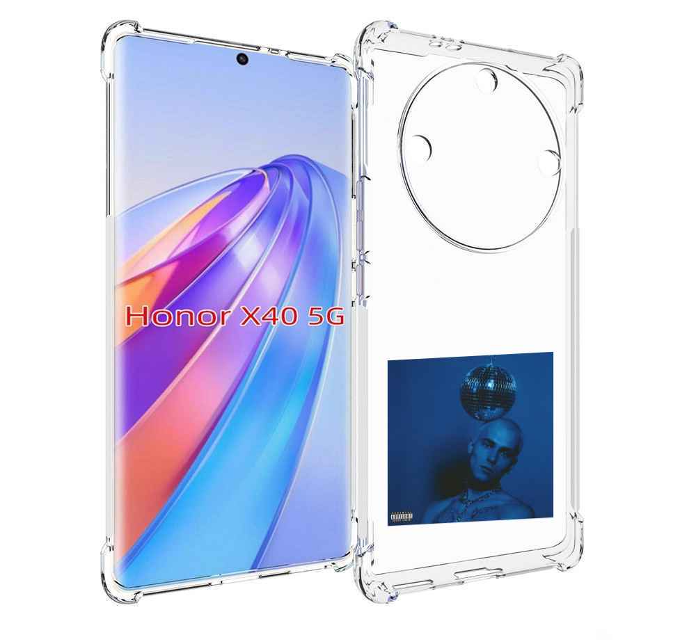 

Чехол MyPads Страха нет OFFMi для Honor X40, Прозрачный, Tocco