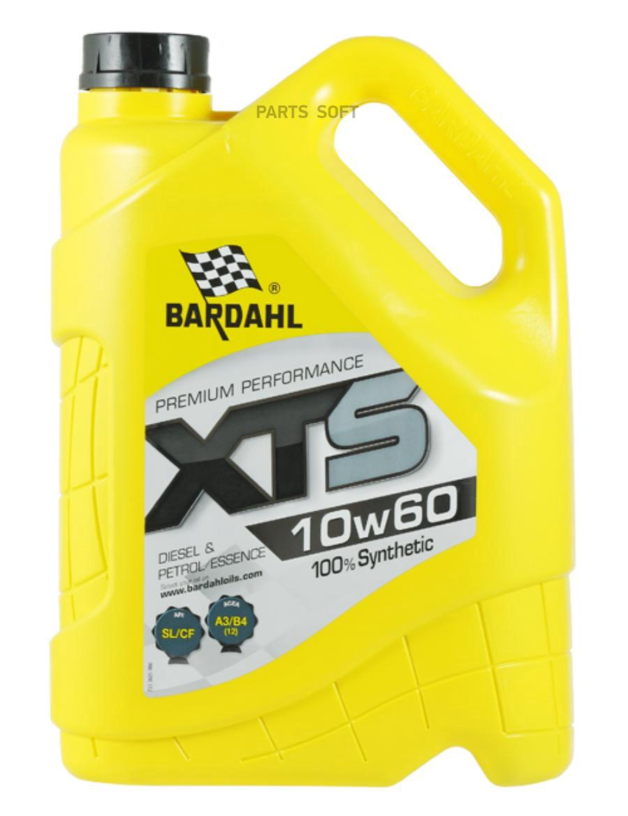 

Моторное масло Bardahl XTS 36253 10W60 5л