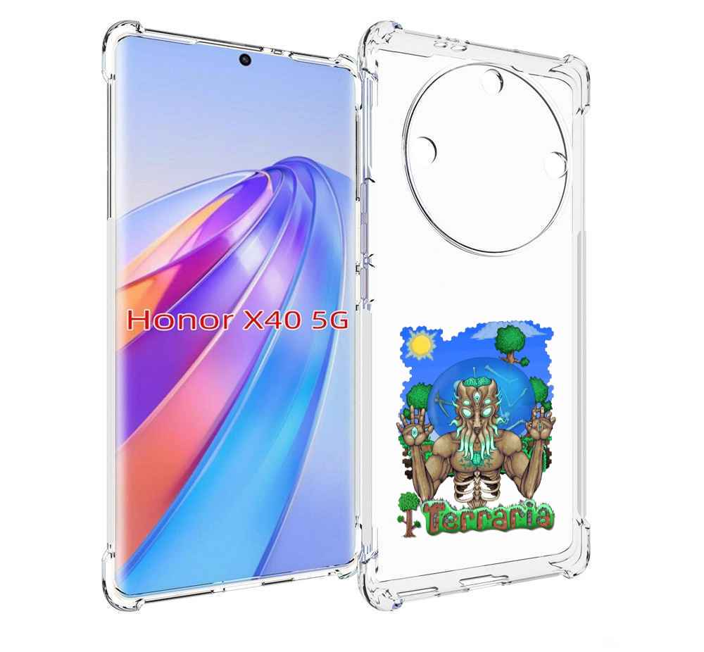 

Чехол MyPads Террария для Honor X40, Прозрачный, Tocco