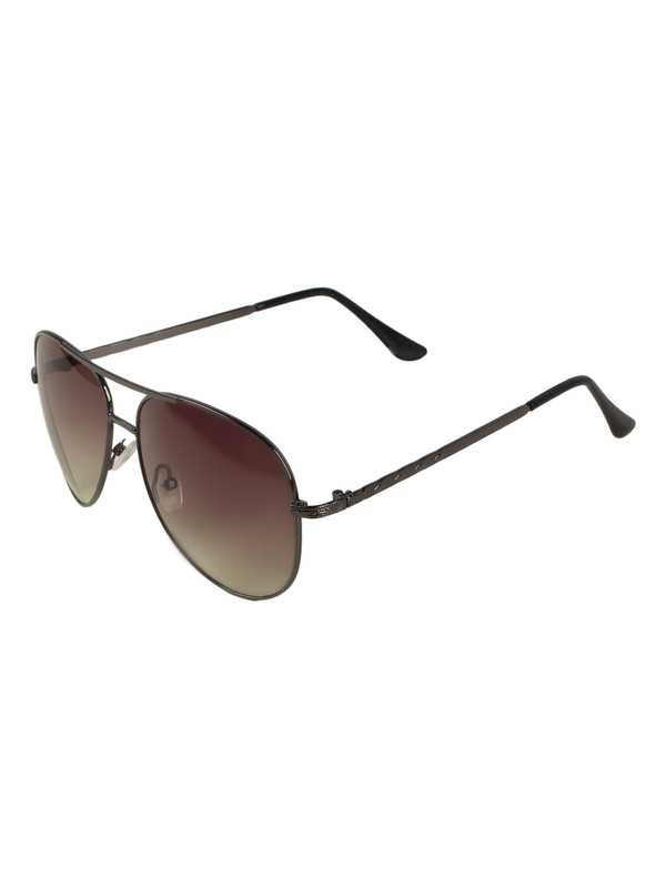 Солнцезащитные очки унисекс Pretty Mania DT017 хаки 633₽