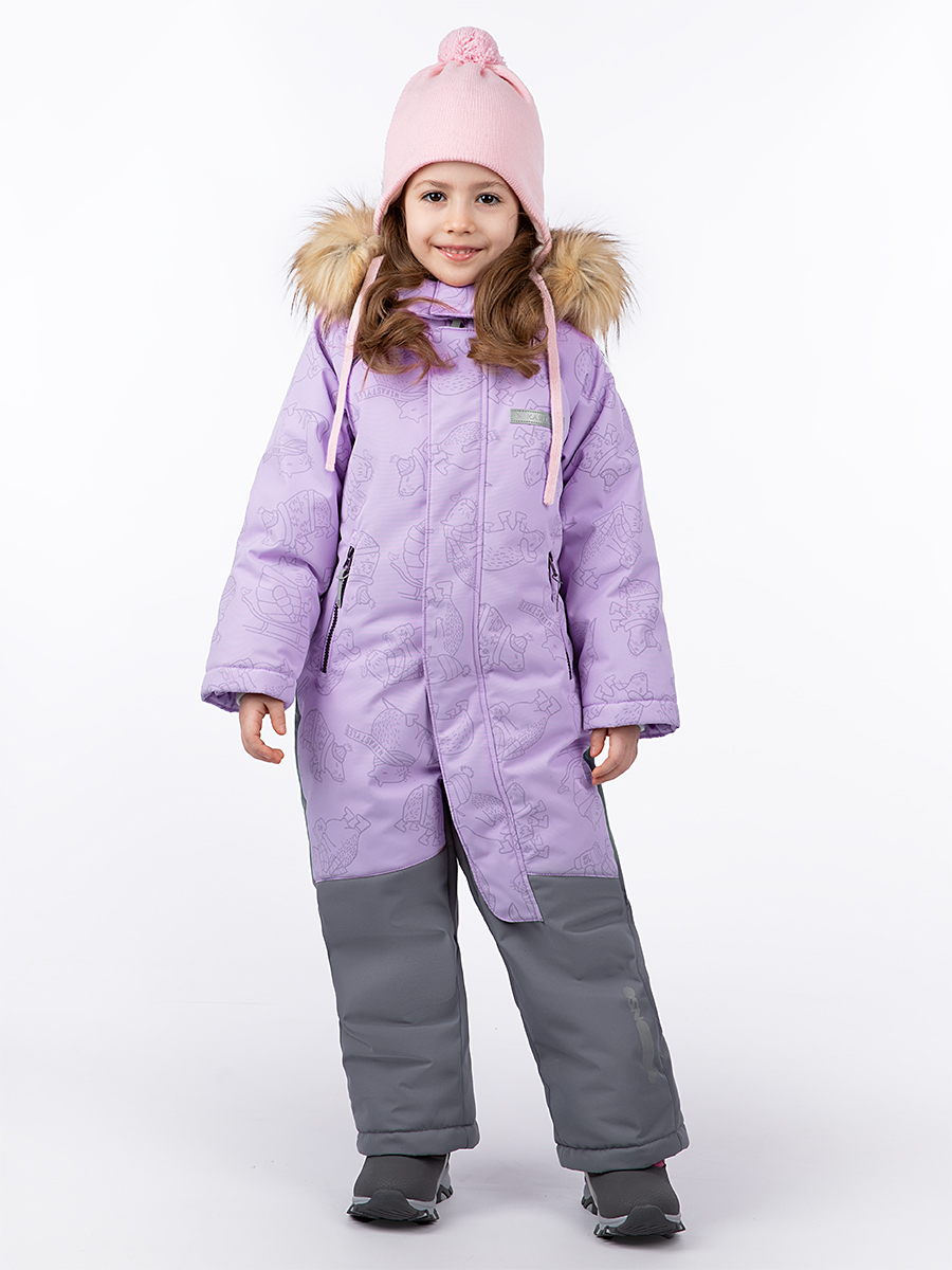 

Комбинезон детский NIKASTYLE 8з0124, лаванда/серый, 98, Сиреневый;серый, 8з0124