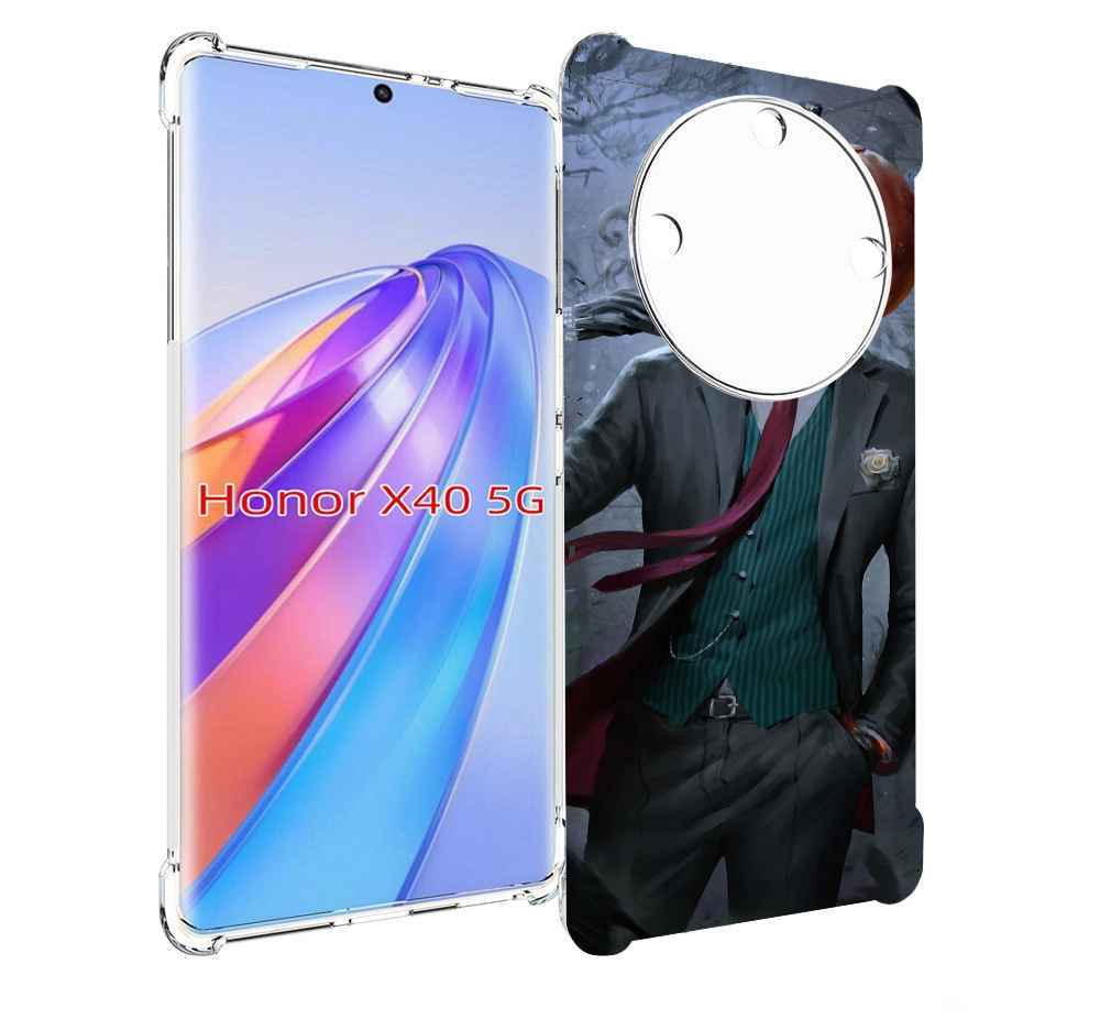 

Чехол MyPads Тыква-убийца для Honor X40, Прозрачный, Tocco