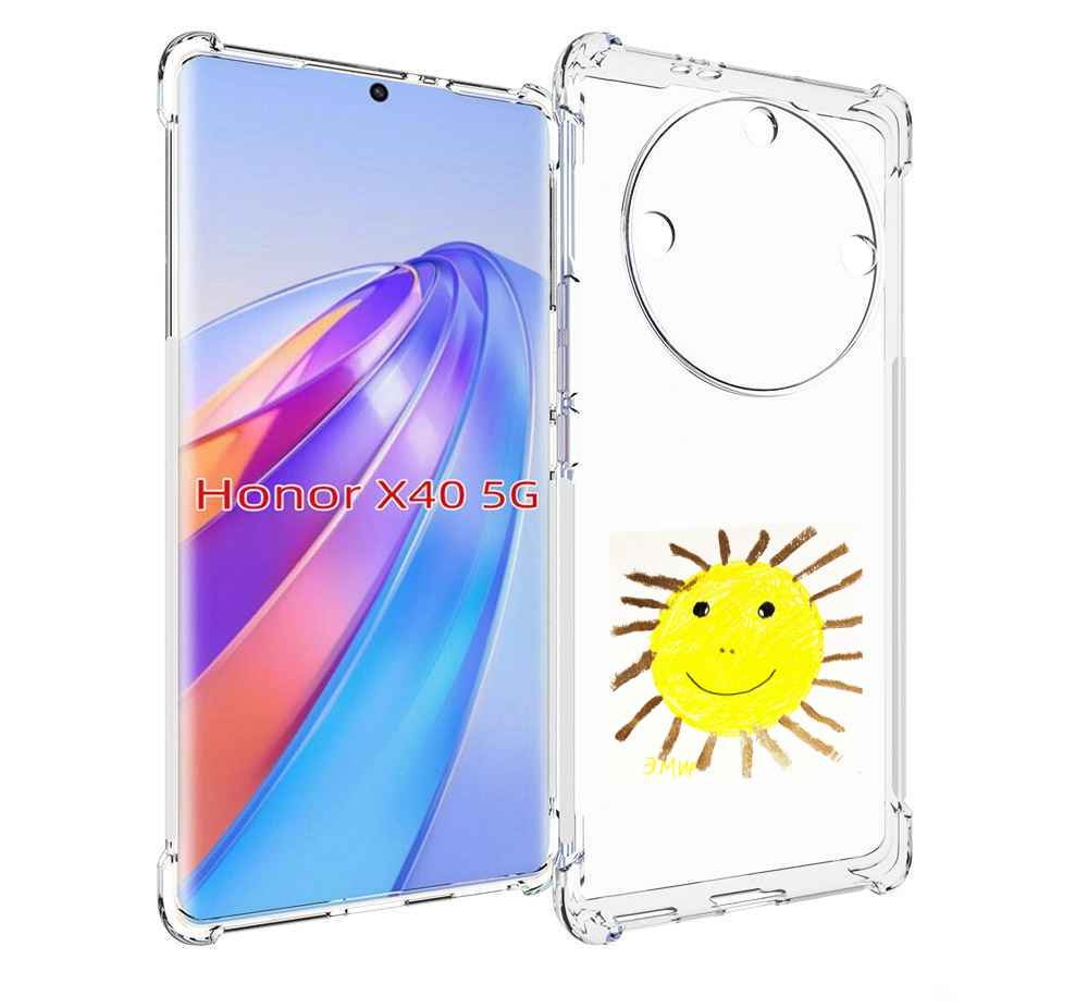 

Чехол MyPads Улыбнись, дурак! Morgenshtern для Honor X40, Прозрачный, Tocco