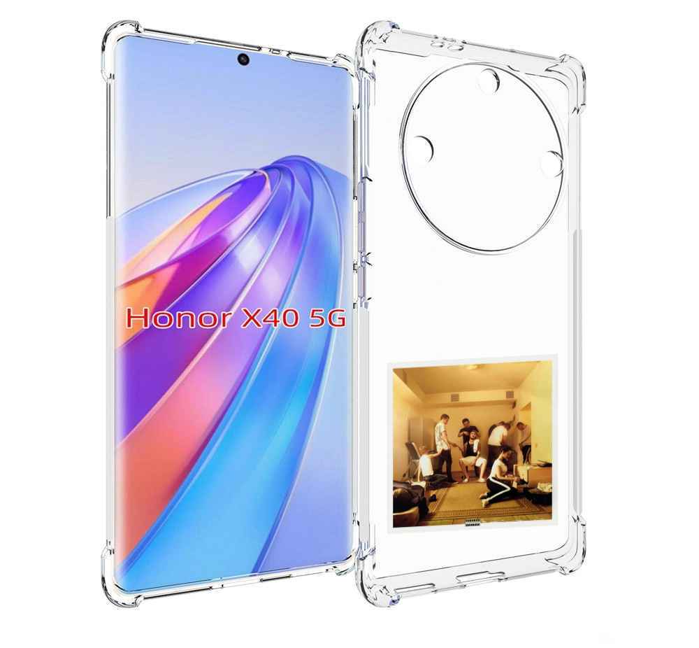 

Чехол MyPads Уроборос Скриптонит улица 36 для Honor X40, Прозрачный, Tocco
