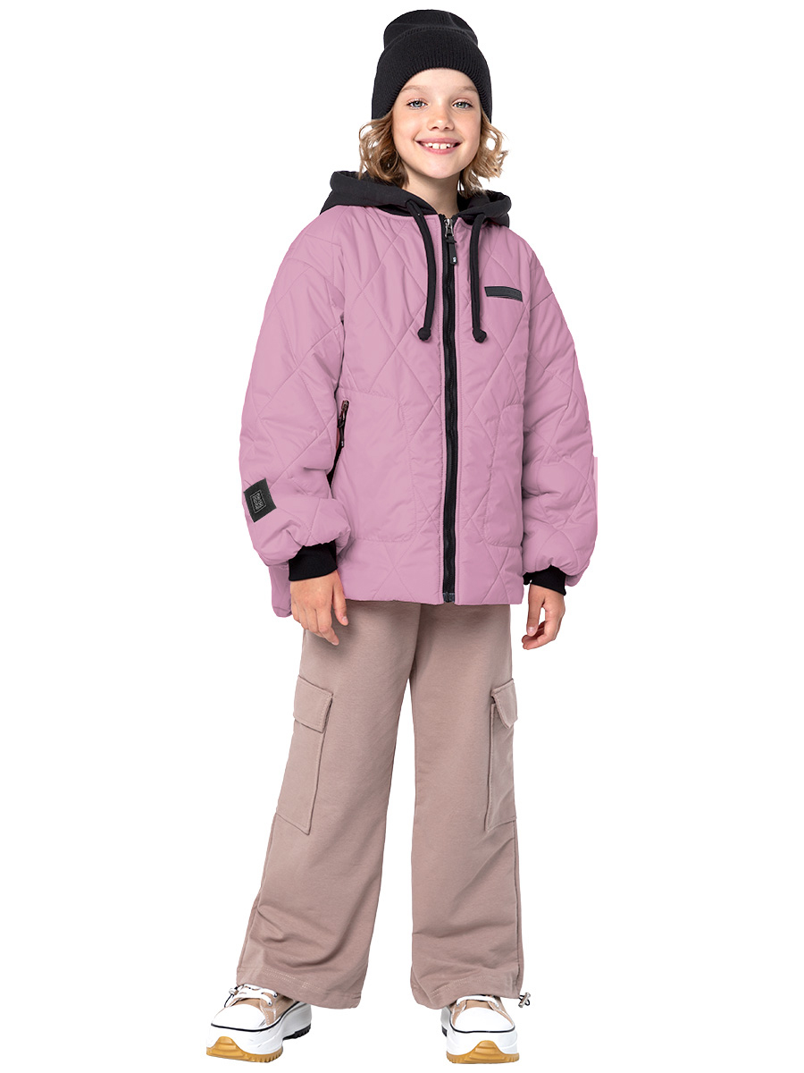 

Куртка детская NIKASTYLE 4м6624, розовый, 128, 4м6624
