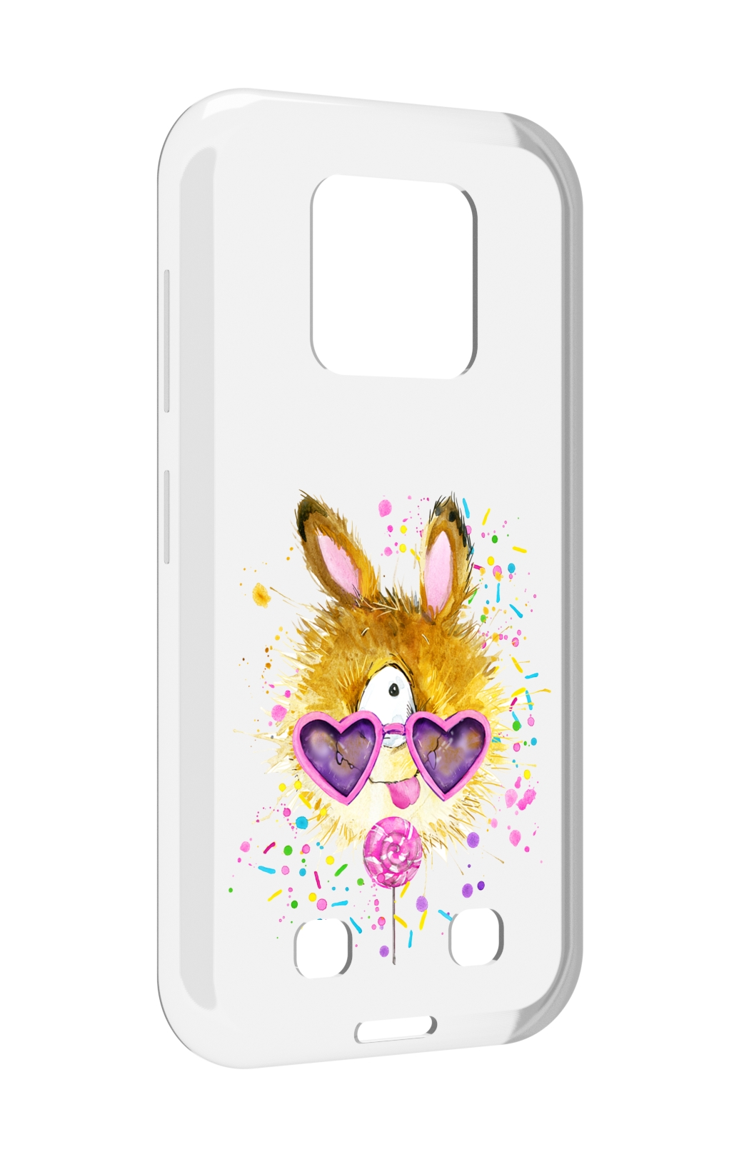 

Чехол MyPads Чупя для Oukitel WP18, Прозрачный, Tocco