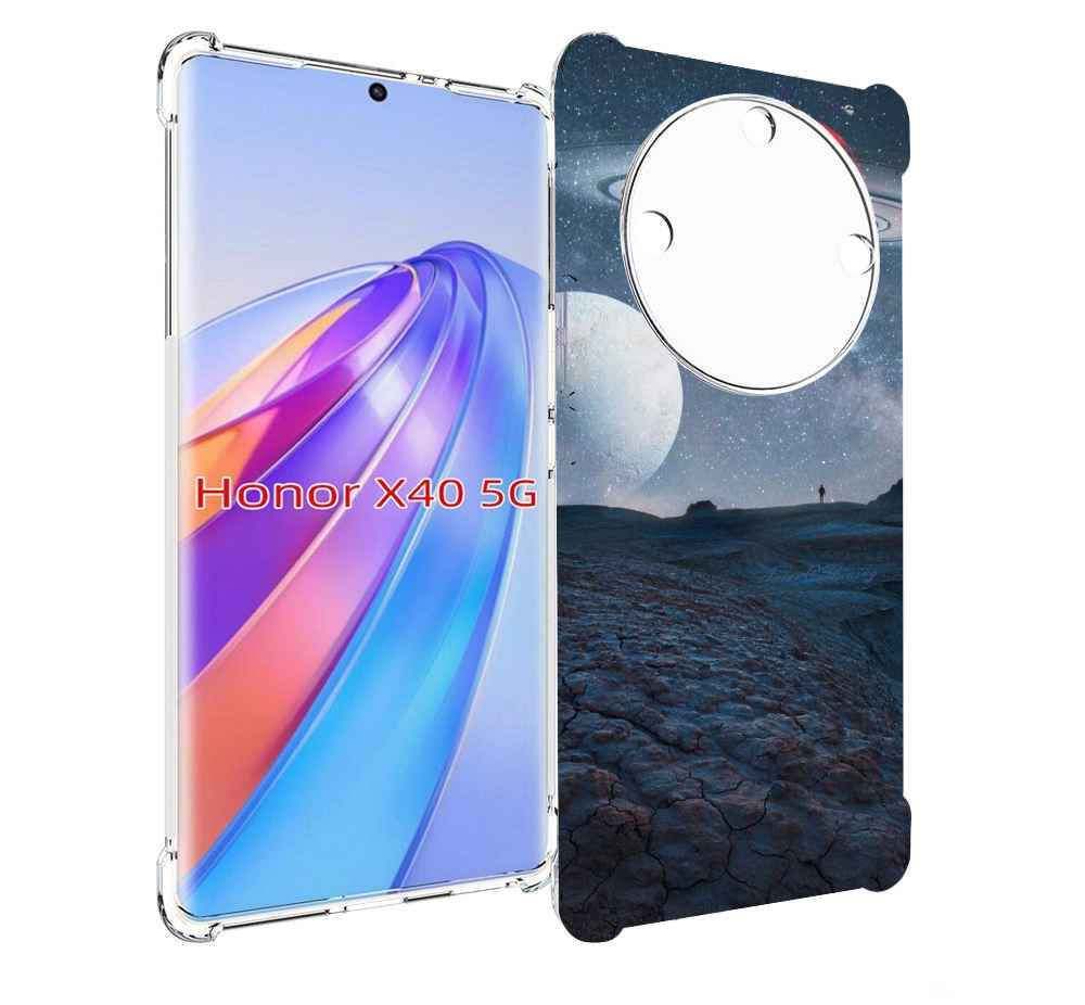 

Чехол MyPads Фотография для Honor X40, Прозрачный, Tocco