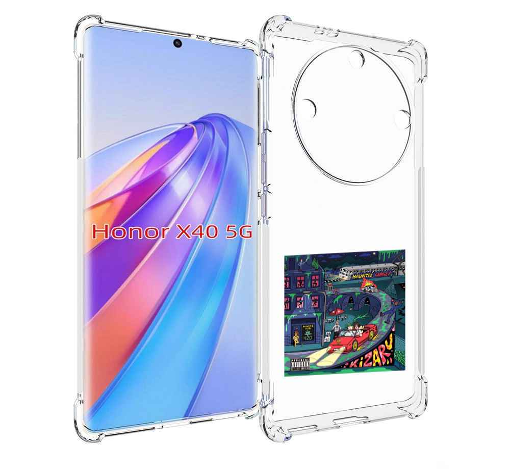 

Чехол MyPads Яд (альбом Kizaru) для Honor X40, Прозрачный, Tocco