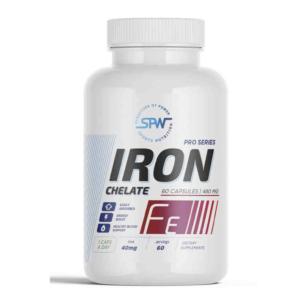 фото Железо хелат iron chelate spw 60 капсул