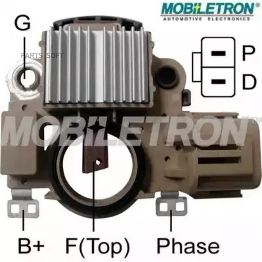 

Vr-H2009-100_реле-Регулятор! Mitsubishi 12v Mazda 00-08 Mobiletron арт. VRH2009100