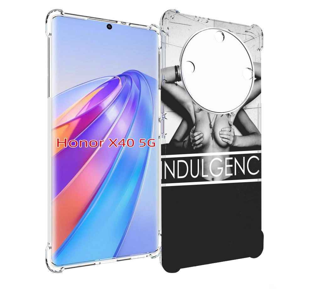 

Чехол MyPads Страсть для Honor X40, Прозрачный, Tocco