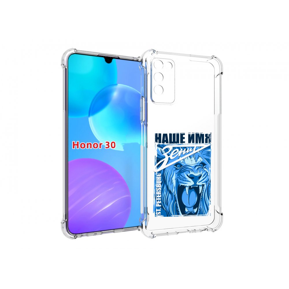 

Чехол MyPads ФК наше имя зенит для Huawei Honor 30 Lite, Tocco