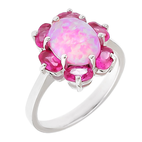 

Кольцо из серебра с опалом р. 18 Balex Jewellery 1405936567, 1405936567