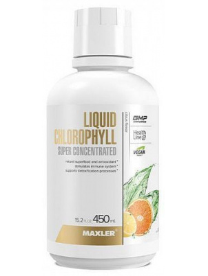 

Maxler Chlorophyll Liquid Super Concentrated 450 мл Цитрус, Chlorophyll Liquid Super Concentrated 450 ml Citrus