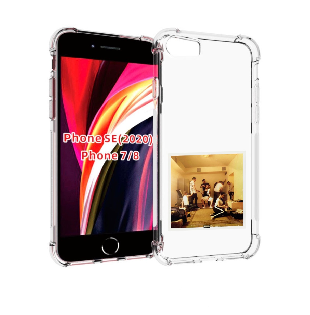 

Чехол MyPads Уроборос Скриптонит улица 36 для iPhone 7 4.7 / iPhone 8 / iPhone SE 2, Прозрачный, Tocco