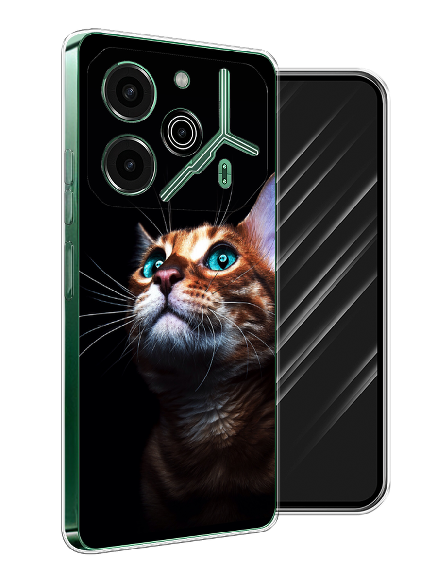 

Чехол Awog на Tecno Pova 6 Pro 5G "Мечтательный кот", Коричневый, 305250-1