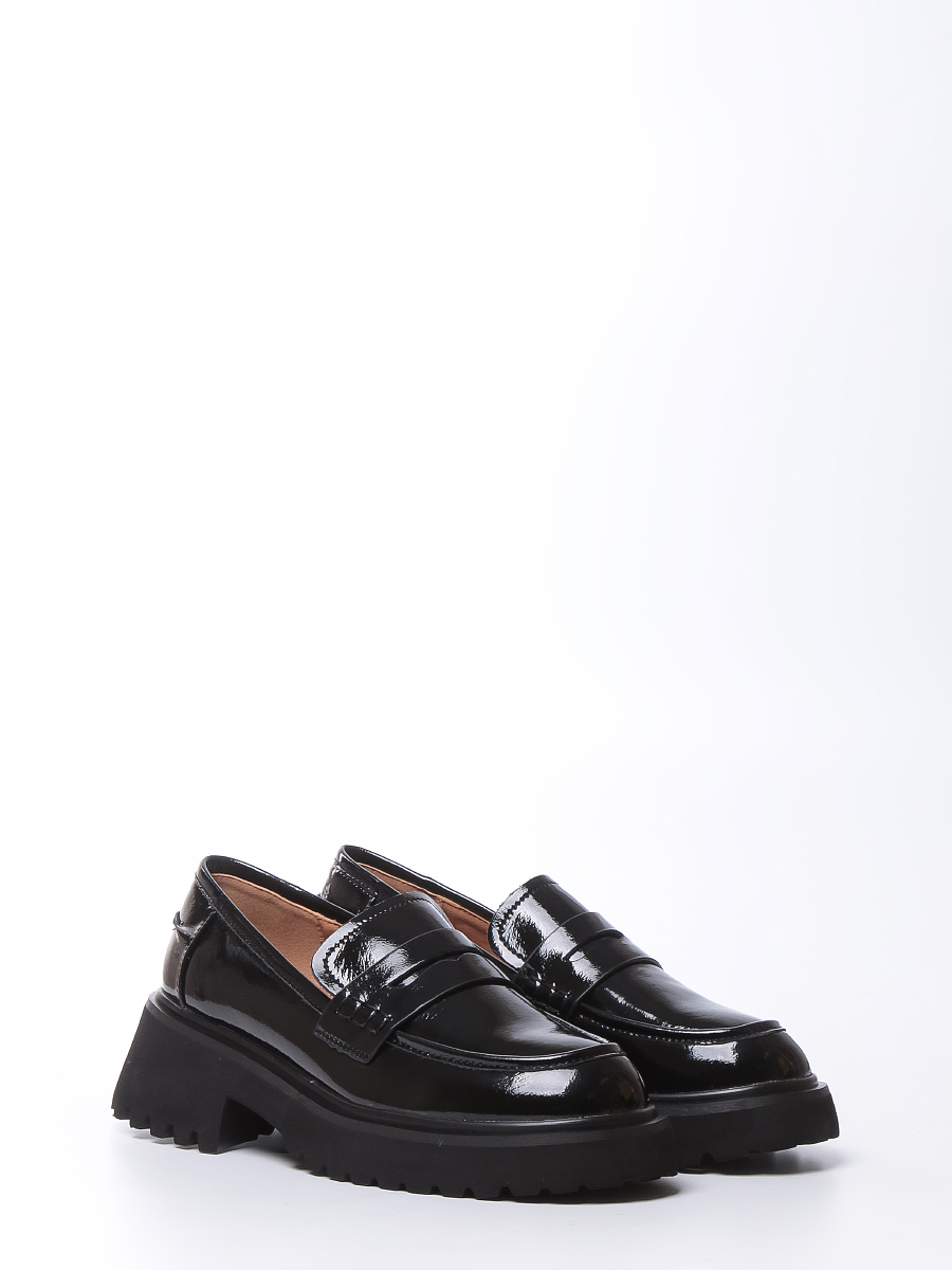 

Лоферы женские Color Me 301039-5 черные 40 RU, 301039-5