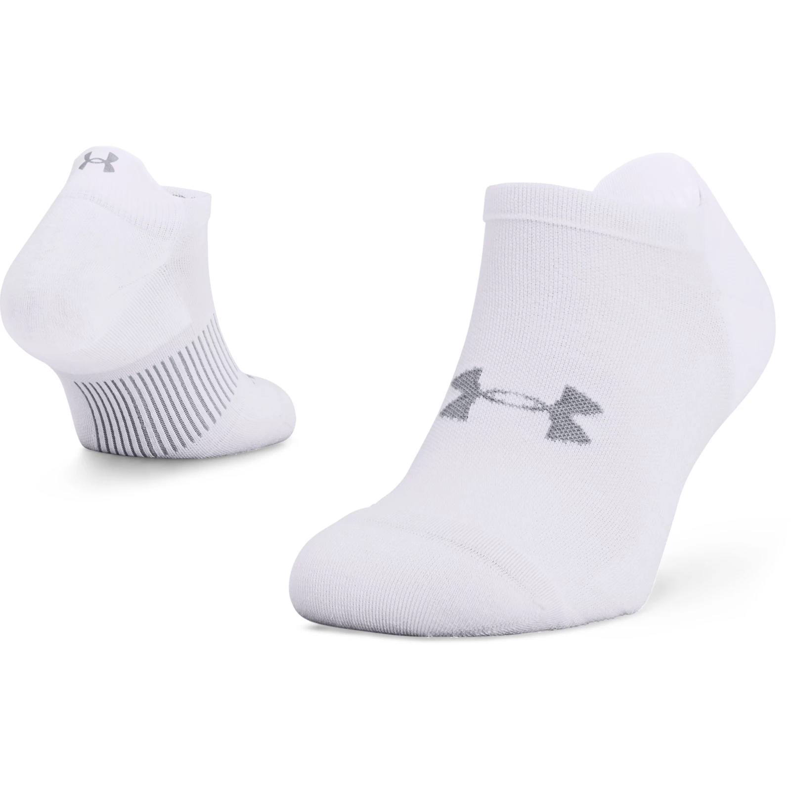 

Носки унисекс Under Armour Dry Run No Show белые 46-48, Dry Run No Show