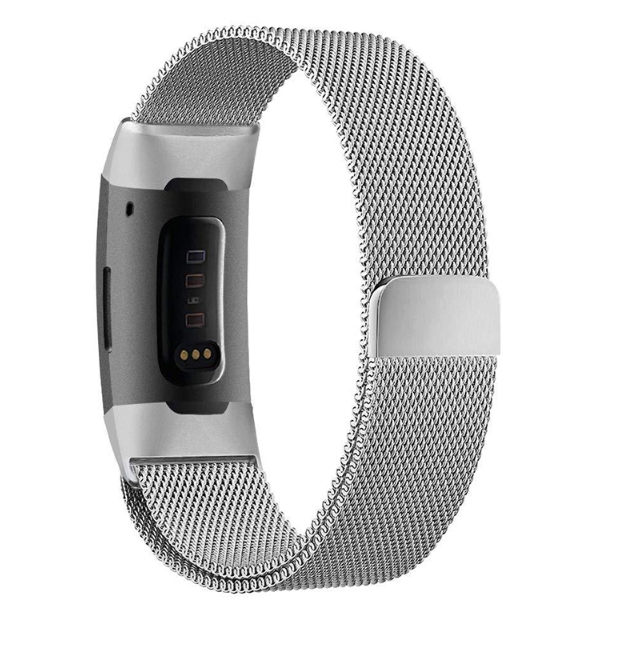 

Ремешок унисекс MyPads Charge 2-151108 серебристый, Charge 2-151108