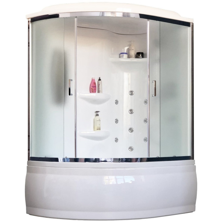 

Душевая кабина Royal Bath RB 150ALP-C-CH (матовое) правая