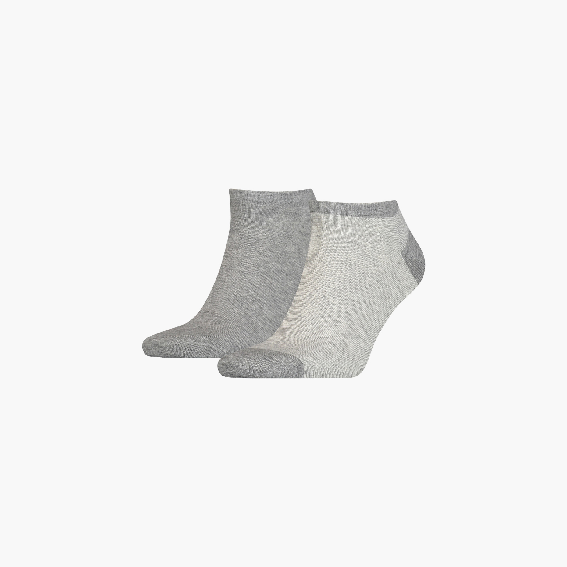 

Носки унисекс Levi's Low Cut Logo Micro Stripe 2P Socks серые 42-46, Low Cut Logo Micro Stripe 2P Socks