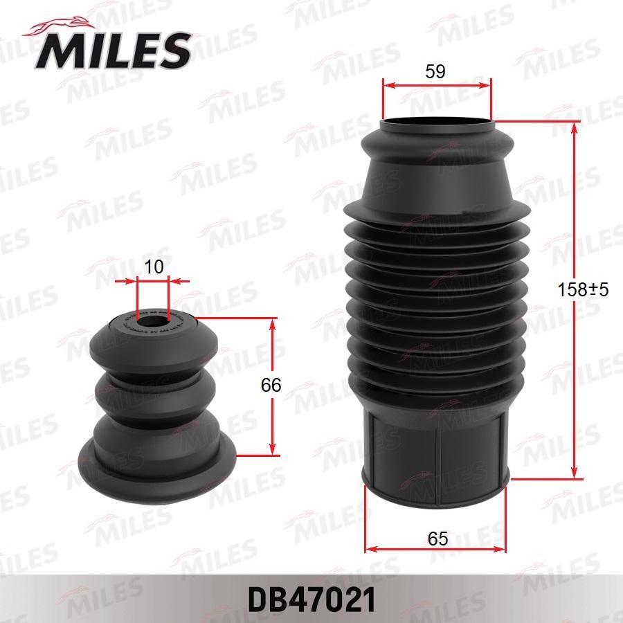 

Отбойник Пыльник Амортизатора Miles Db47021 (D10mm/L66mm) Miles арт. DB47021