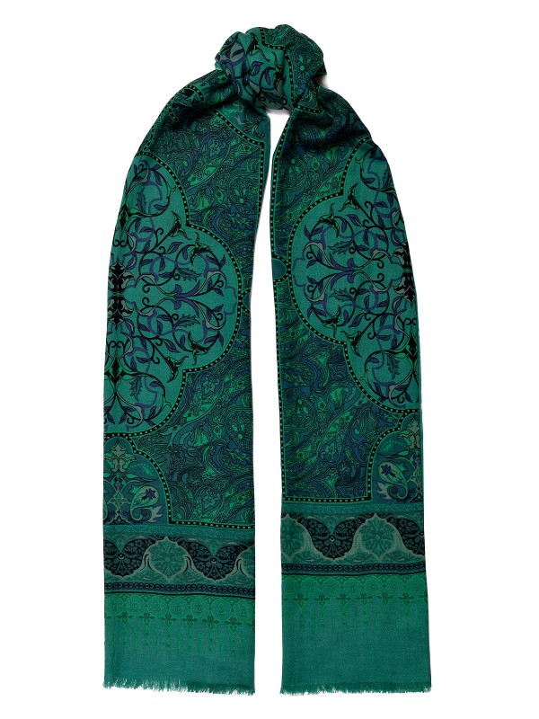 

Палантин женский Eleganzza S43-0719 зеленый, S43-0719
