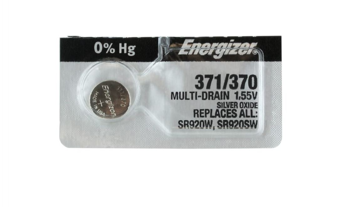 

Батарейка Energizer Silver Oxide 371-370 MBL1 1 шт