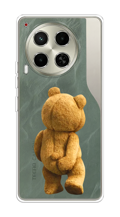 

Чехол на Tecno Camon 30 5G "Медвежья спина", Коричневый;прозрачный, 305550-1