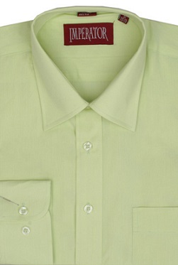Рубашка мужская Imperator Lime sl зеленая 40/182-188