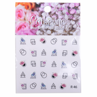 

Наклейки нейл-тату Catherine Nail Tattoo Just Bloom «Just Bloom 1», 90500129