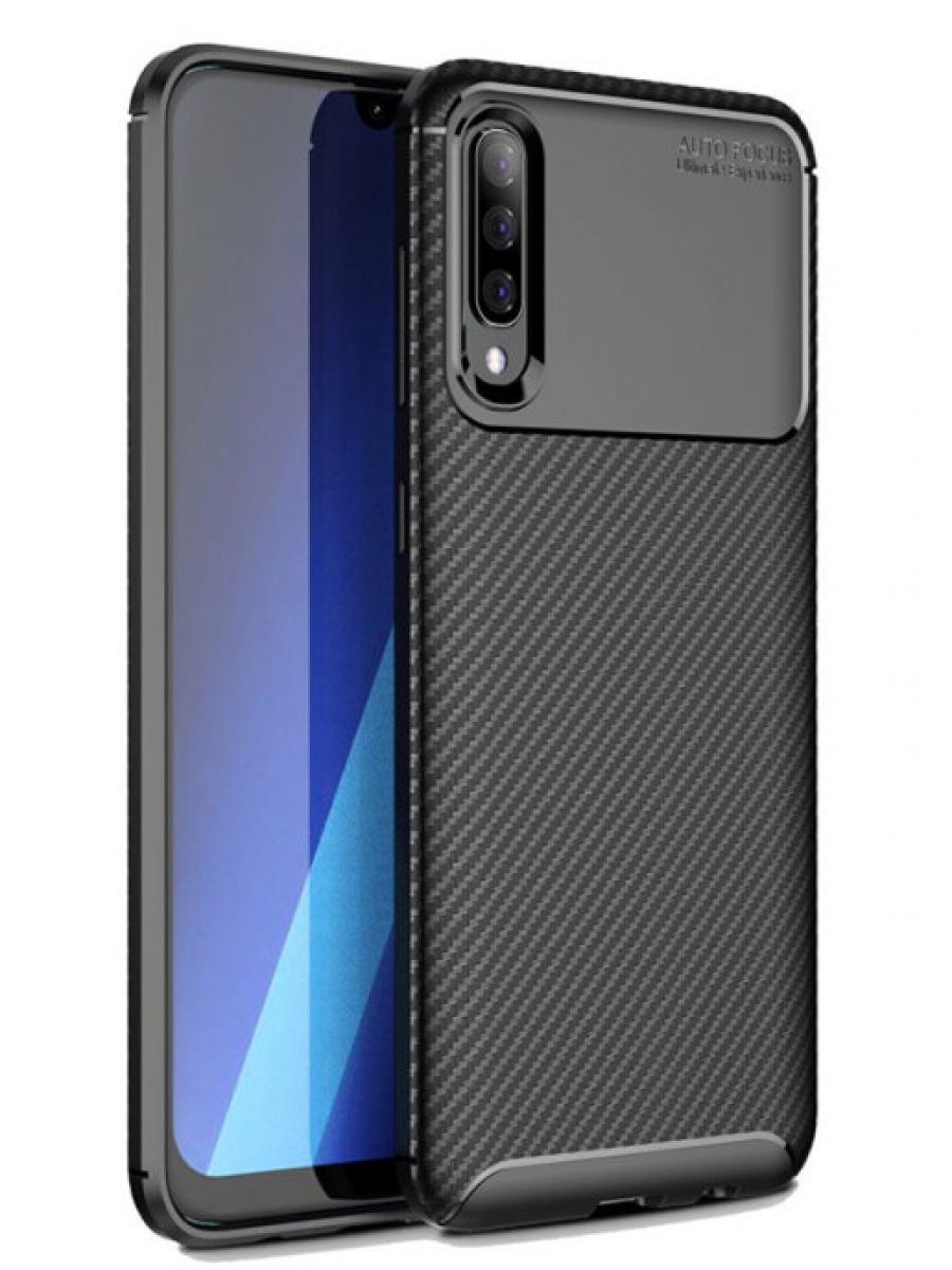 

Brodef Beetle Силиконовый чехол для Samsung Galaxy A50 черный