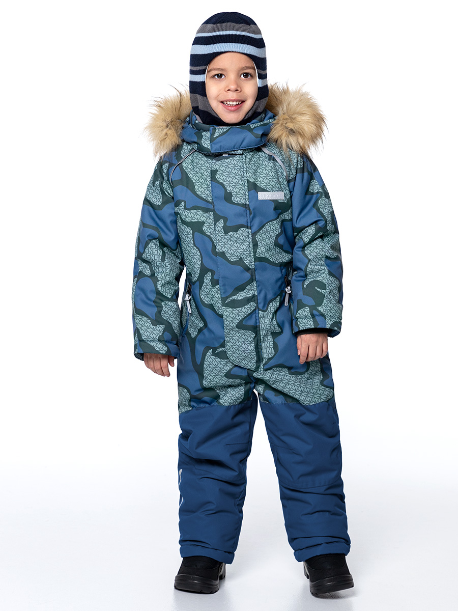 

Комбинезон детский NIKASTYLE 8з0524, полынь/деним, 122, Зеленый;синий, 8з0524