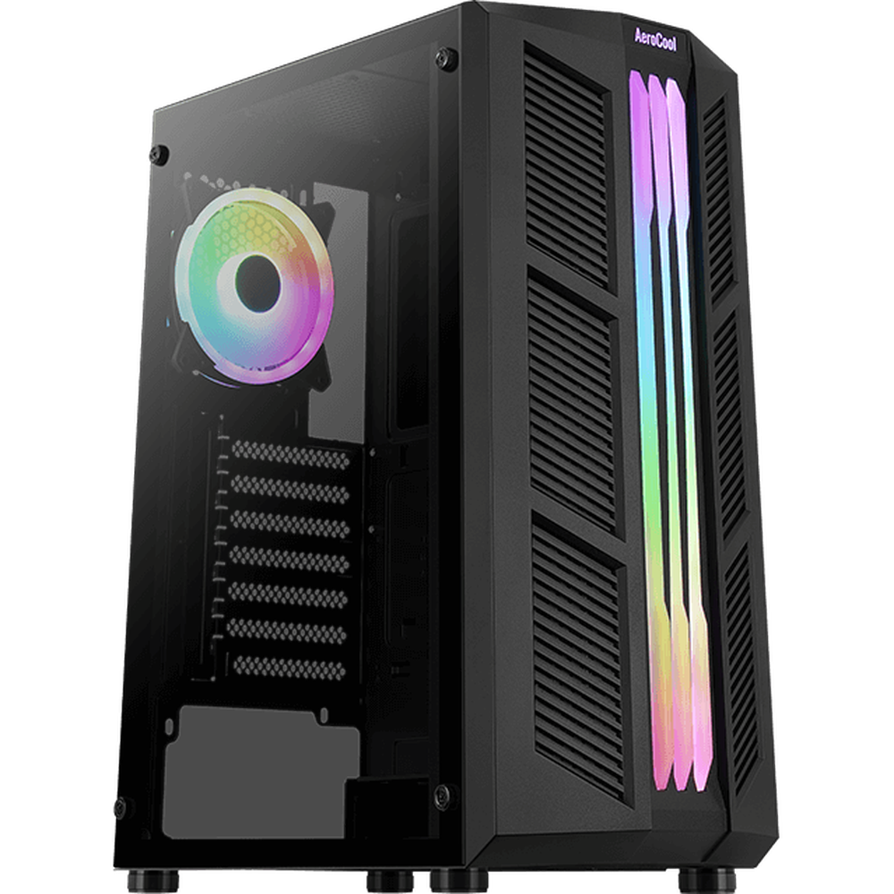 

Корпус ATX Miditower AeroCool Prime-G-BK-v2 Black, 4710562756326