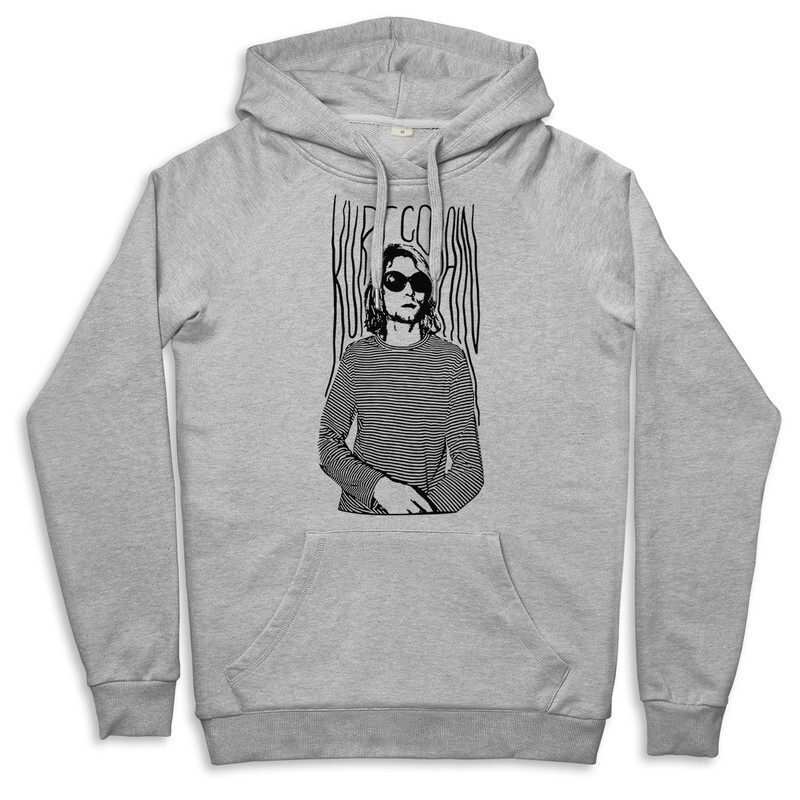 

Худи женское Dream Shirts 309-kurt-hud-1 серое 52 RU, 309-kurt-hud-1