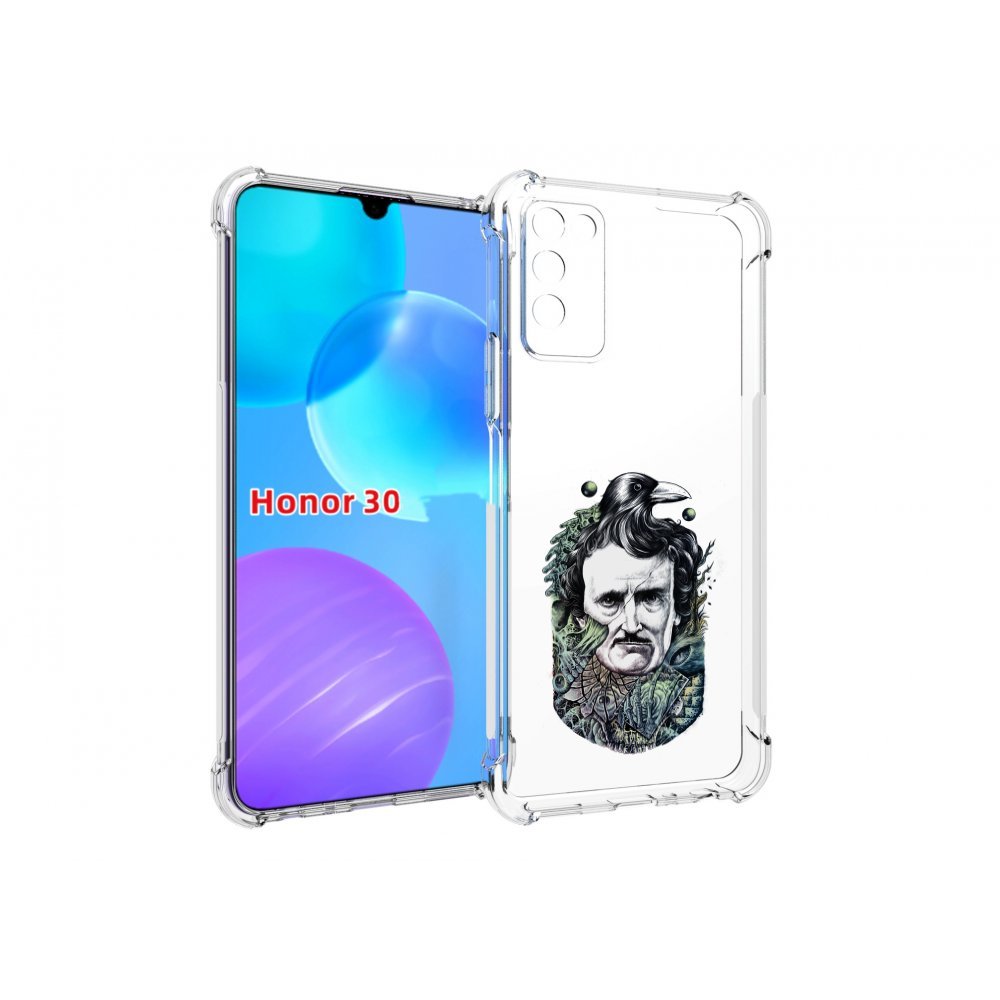 

Чехол MyPads Эдгар Аллан с вороном для Huawei Honor 30 Lite, Tocco