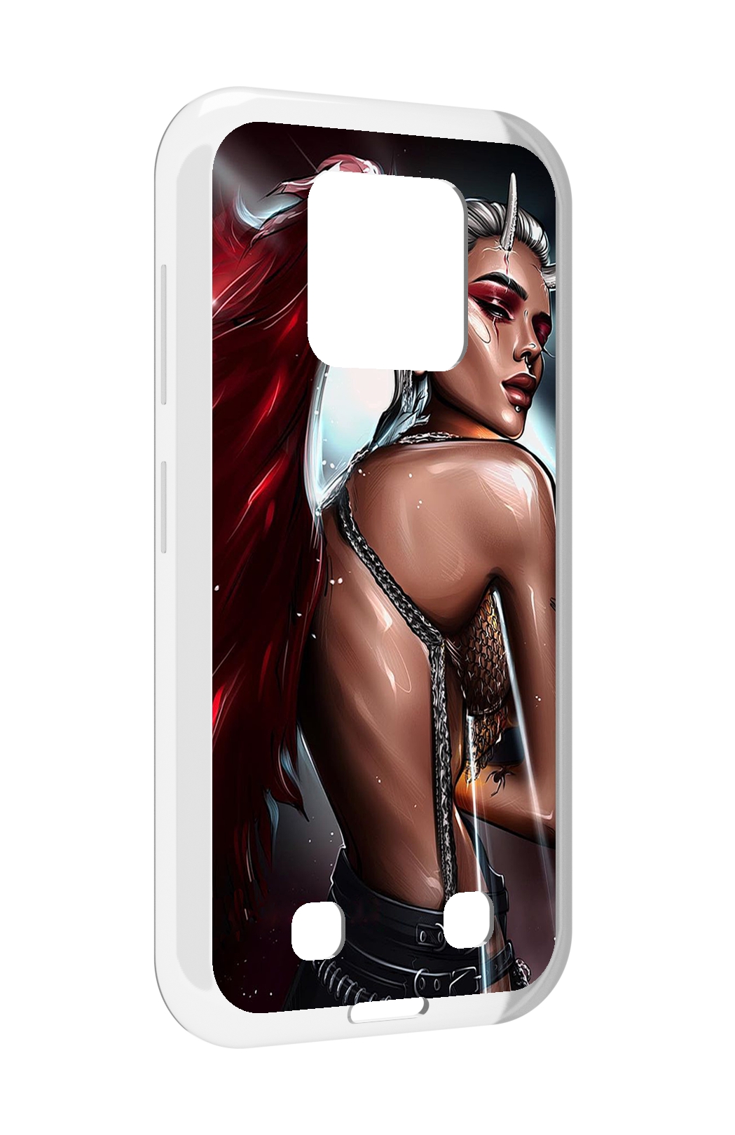 

Чехол MyPads девушка-с-крыльями женский для Oukitel WP18, Прозрачный, Tocco