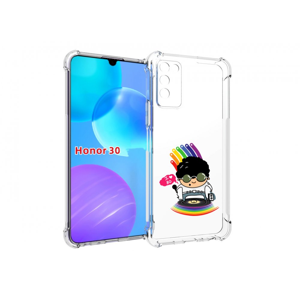 

Чехол MyPads Я люблю 80-е для Huawei Honor 30 Lite, Tocco