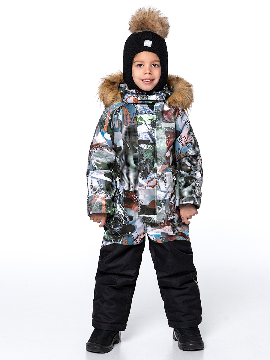 

Комбинезон детский NIKASTYLE 8з0924, торф, 110, Зеленый;черный, 8з0924