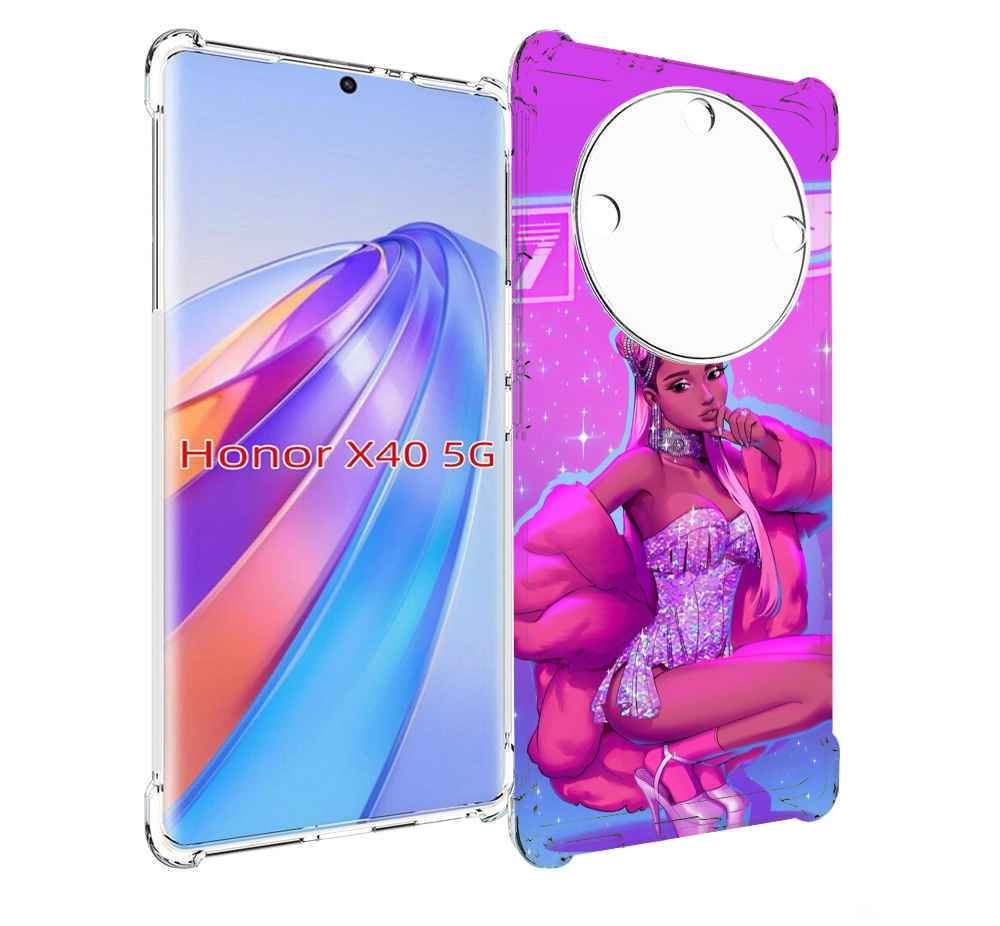 

Чехол MyPads ариана-гранде для Honor X40, Прозрачный, Tocco